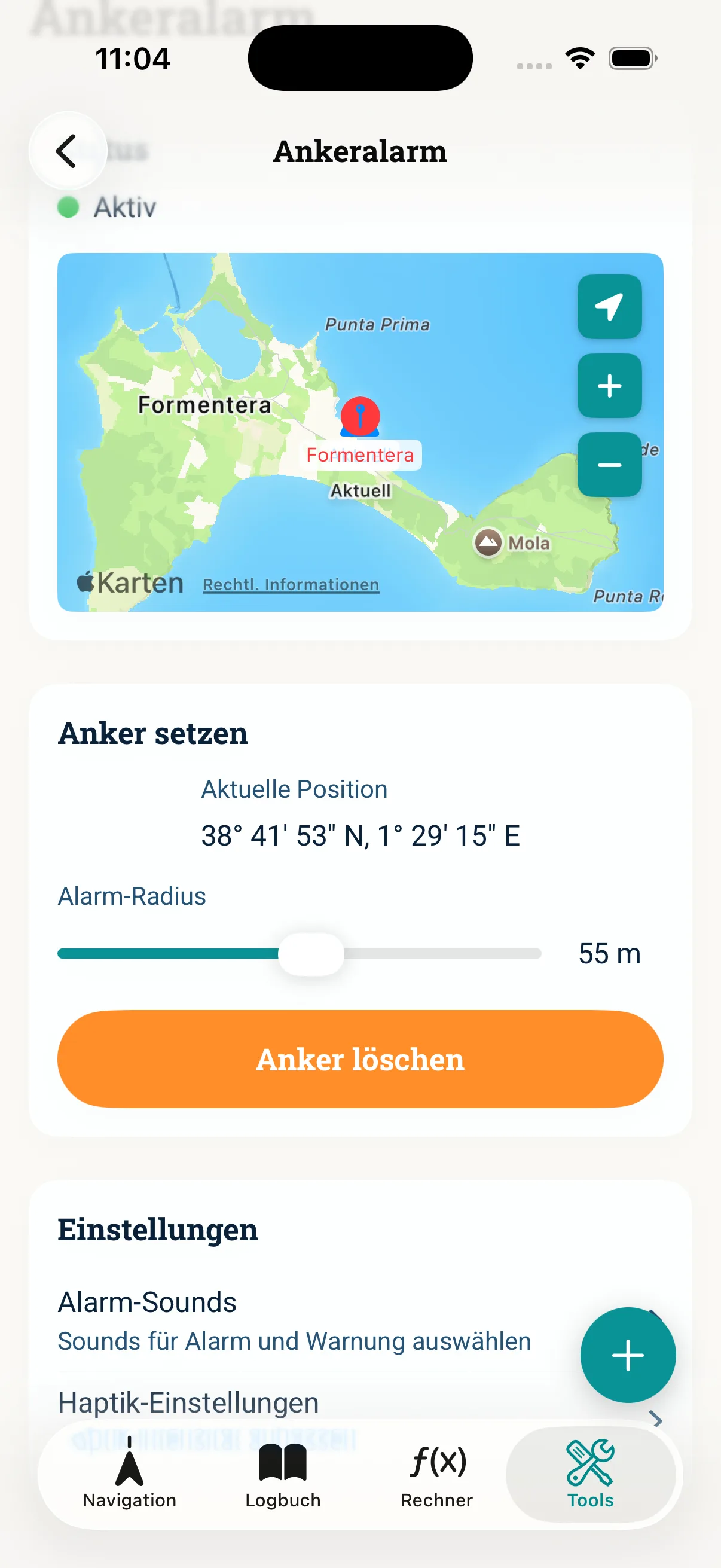 Ankeralarm