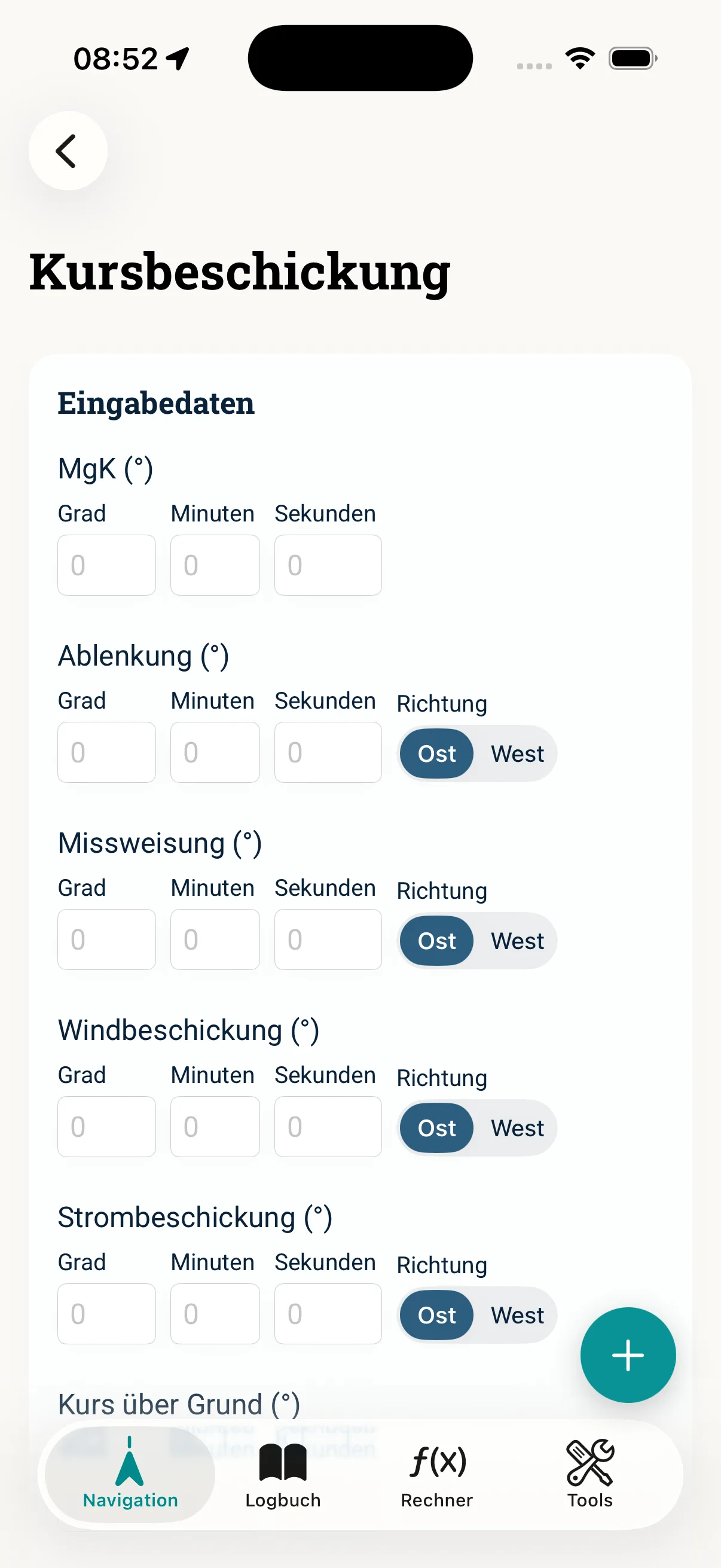 Kursbeschickung